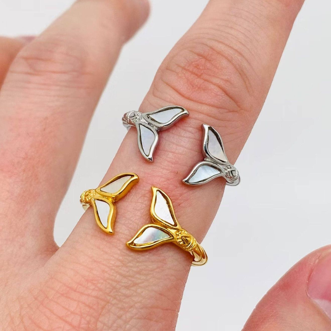 Josie | Gold Plated Fish-Tail Ring