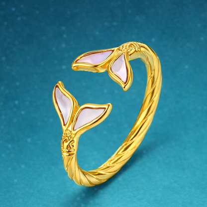 Josie | Gold Plated Fish-Tail Ring