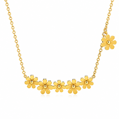 Lilliana | Gold-Plated Fiorella Necklace
