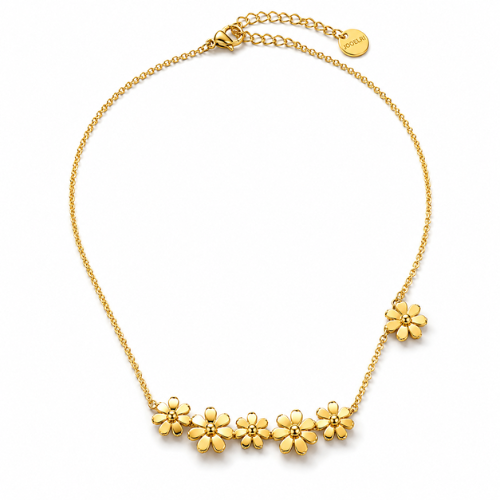 Lilliana | Gold-Plated Fiorella Necklace
