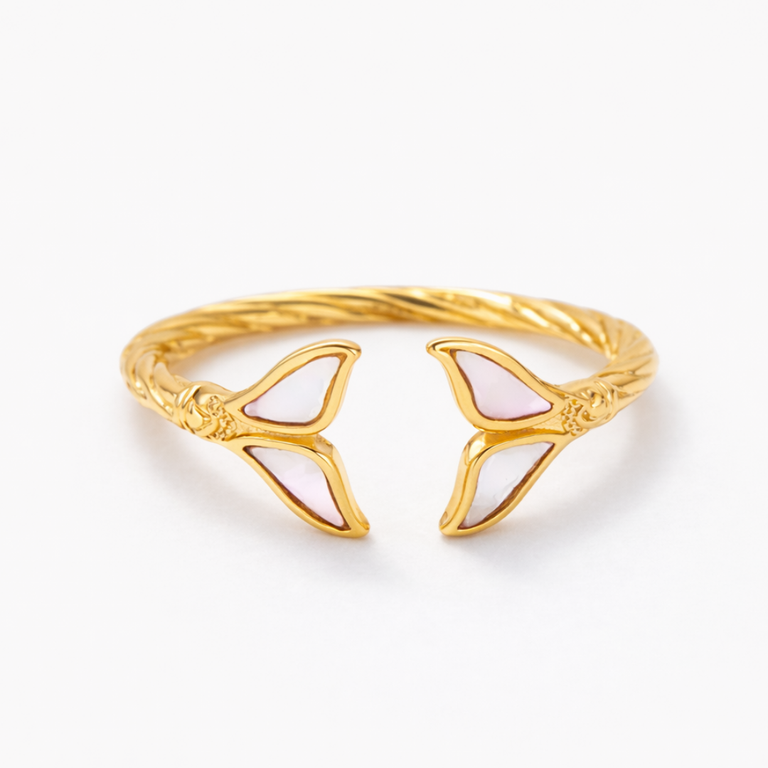 Josie | Gold Plated Fish-Tail Ring