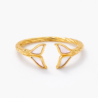 Josie | Gold Plated Fish-Tail Ring