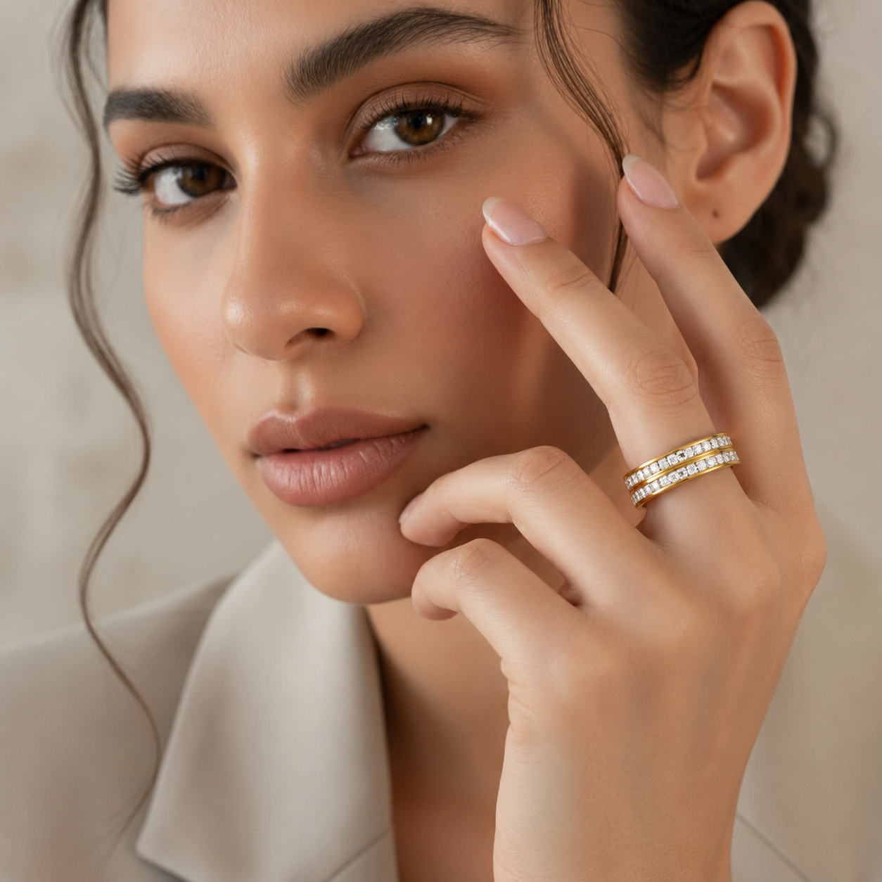 Elara | Royale Zircon Band Ring