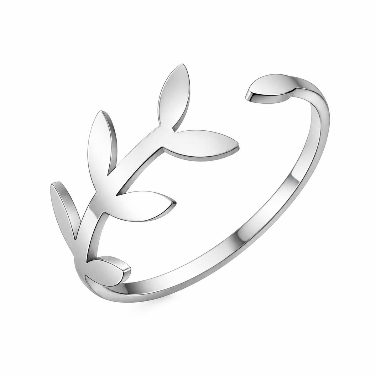 Verdant | Gold Plated Vine Leaf Ring