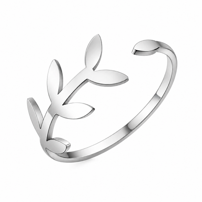 Verdant | Gold Plated Vine Leaf Ring