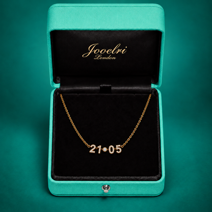 Ariya | Gold Plated ICY Date Necklace