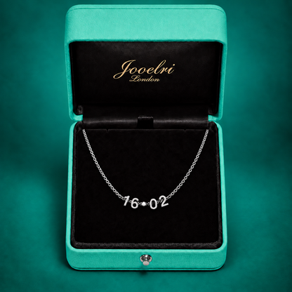 Dilly | Gold Plated Suspended Moments & Dates Necklace