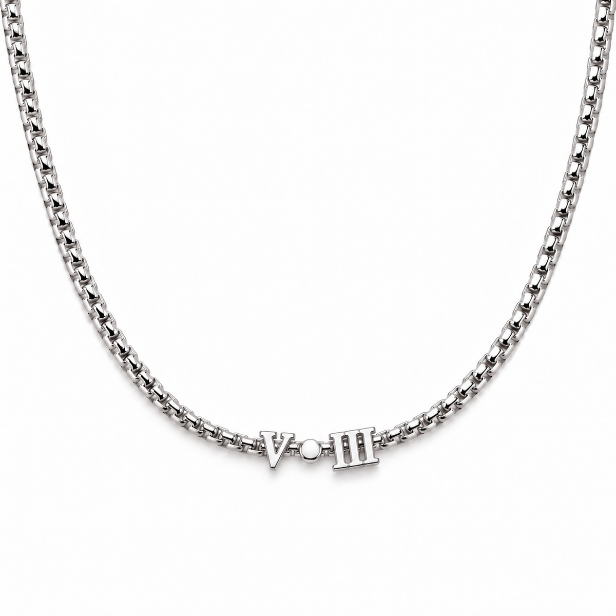 Romie | Gold Plated Roman Numeral Necklace
