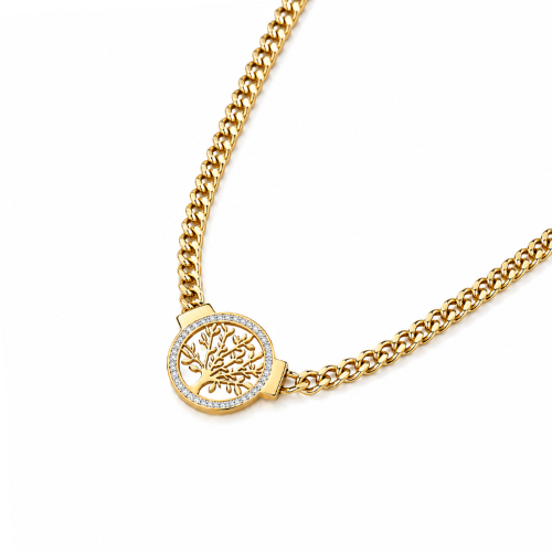 Celia | Gold Plated Eternal Arbor (Tree of Life) Necklace