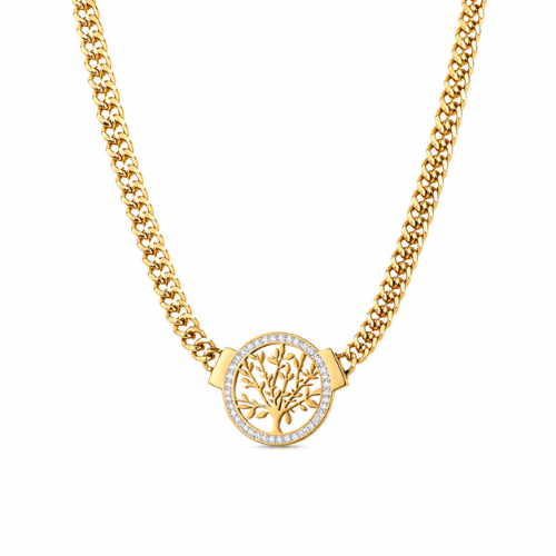 Celia | Gold Plated Eternal Arbor (Tree of Life) Necklace