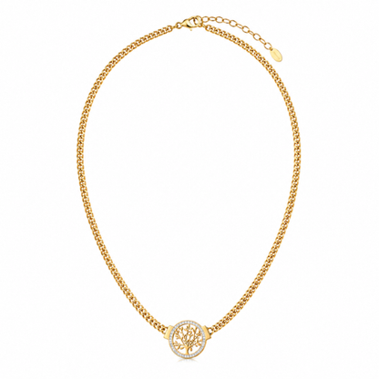 Celia | Gold Plated Eternal Arbor (Tree of Life) Necklace