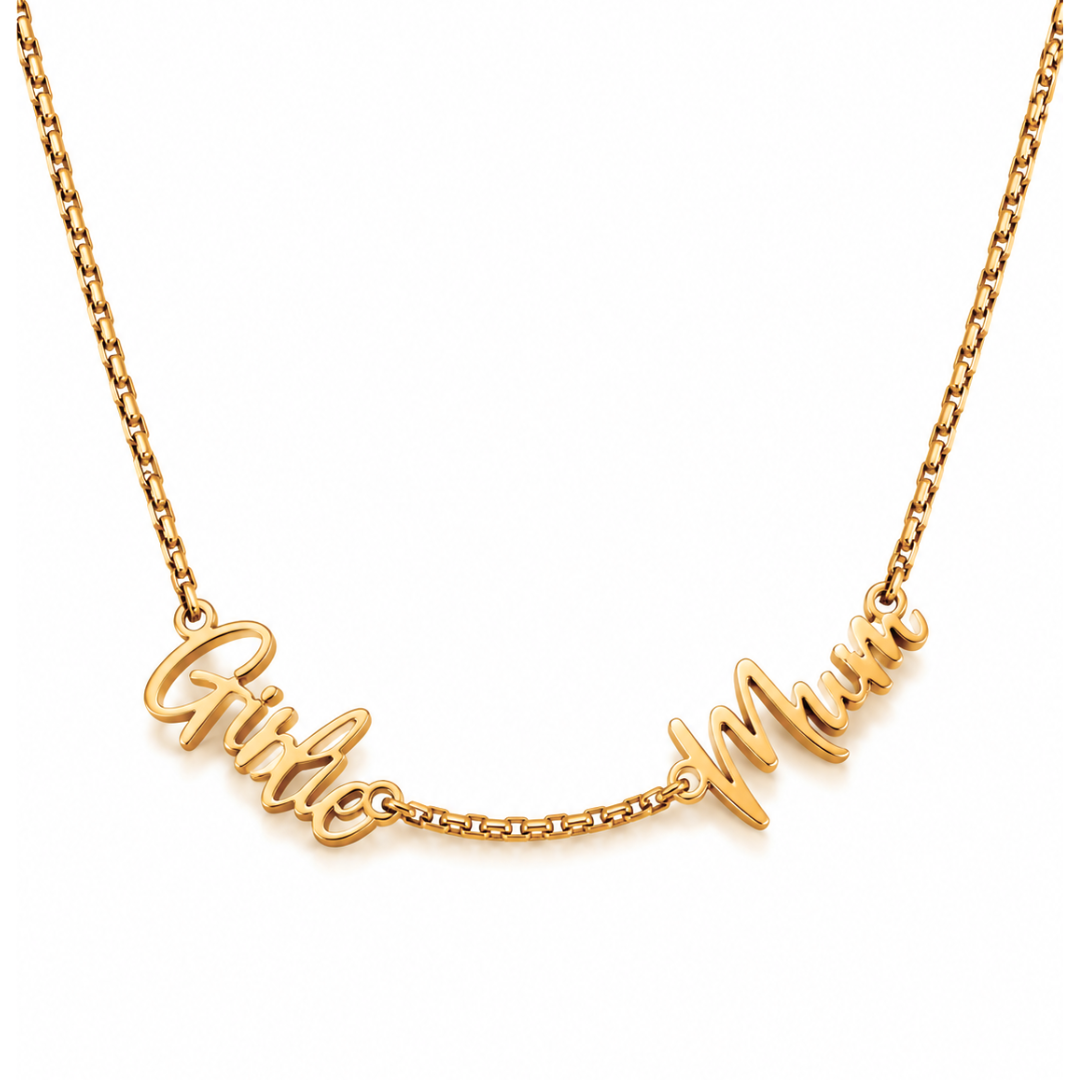 Dorothy | Gold Plated Multiple Name Personalised Necklace