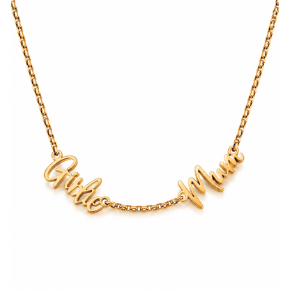 Dorothy | Gold Plated Multiple Name Personalised Necklace