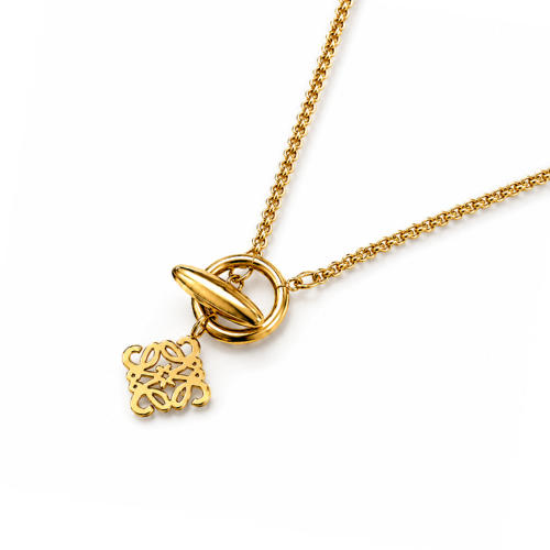 Saskia | Gold Plated Élan Toggle Necklace