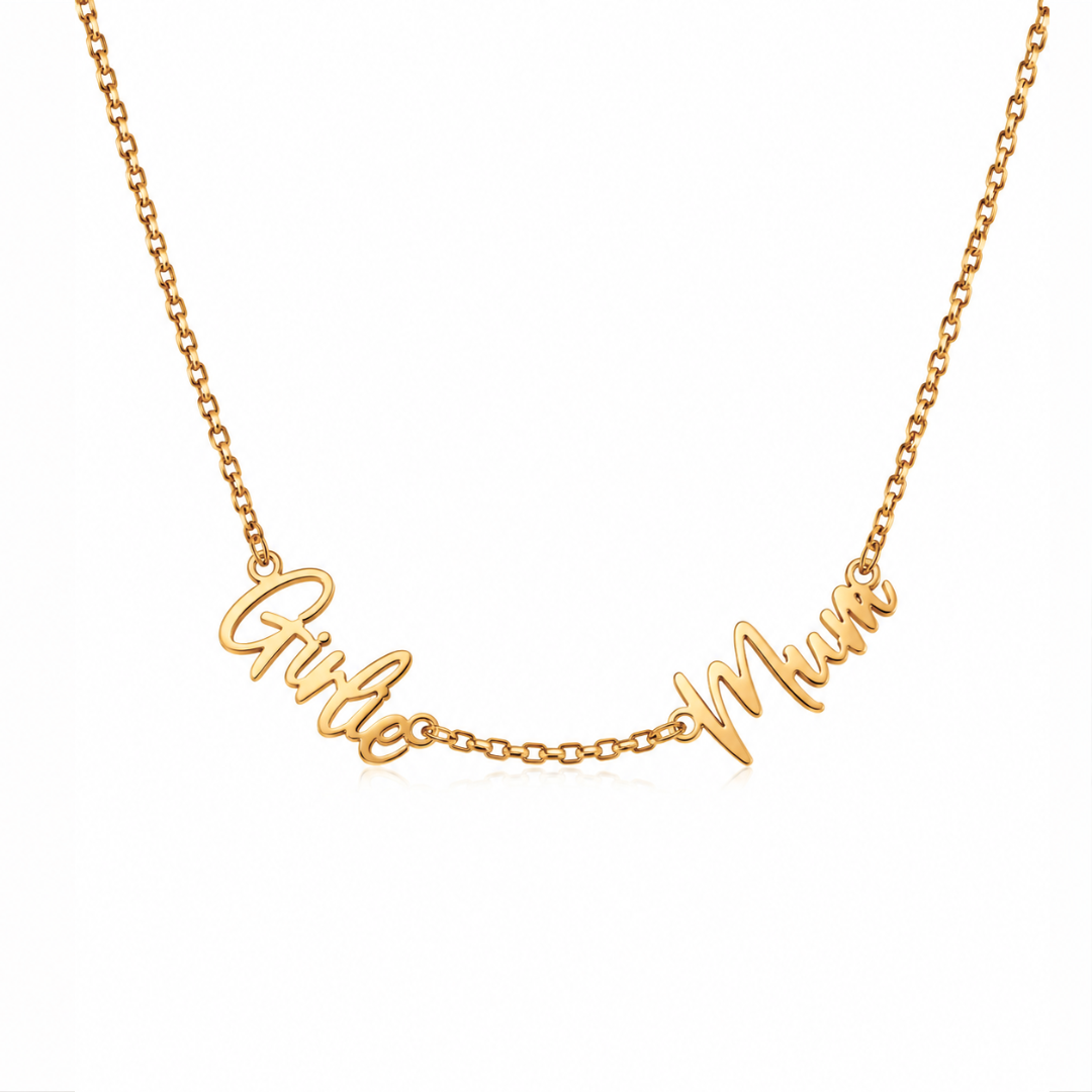 Dorothy | Gold Plated Multiple Name Personalised Necklace