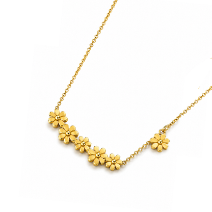Lilliana | Gold-Plated Fiorella Necklace