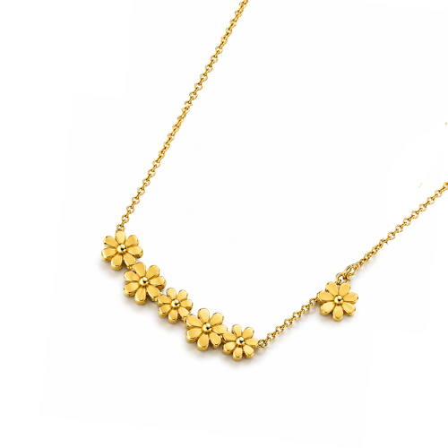 Lilliana | Gold-Plated Fiorella Necklace