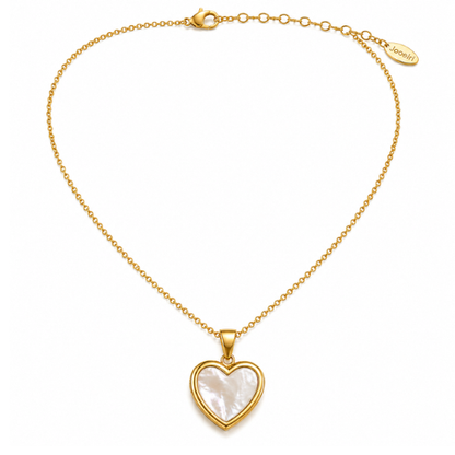 Rochelle | Gold Plated Heart Photo Frame Locket Necklace