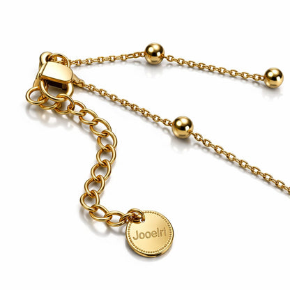 Clover Necklace - Multi-Clover Textured Gold-Plated Necklace