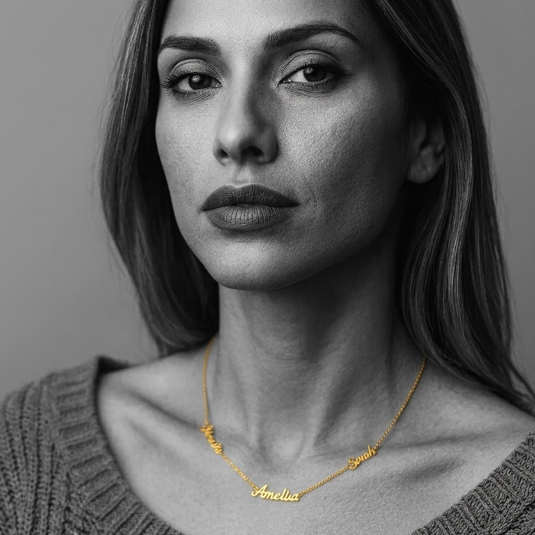 Dorothy | Gold Plated Multiple Name Personalised Necklace