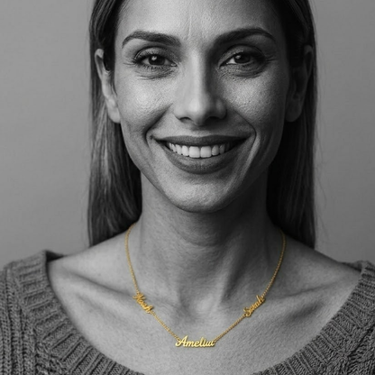 Dorothy | Gold Plated Multiple Name Personalised Necklace