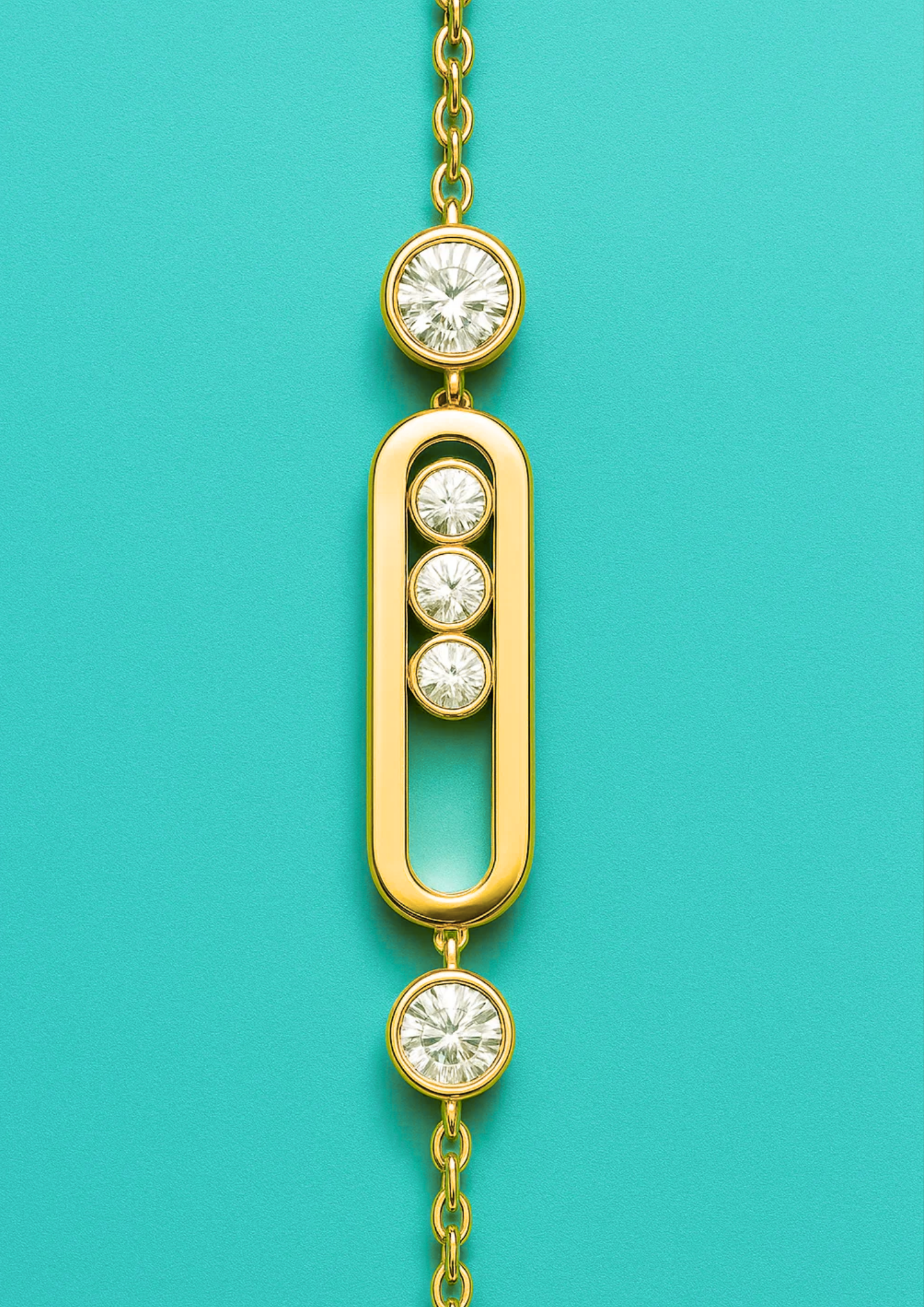 Sheena | 18K Gold Plated Sliding Ball Waterproof Bracelet