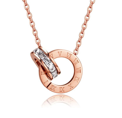 Evelina | Gold Plated Double Interlocking Circles