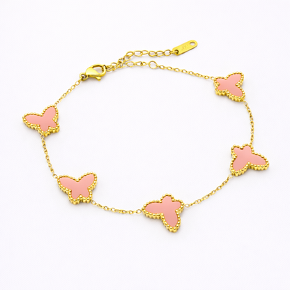 Emaralda Bracelet - Multiple Butterfly Bracelet