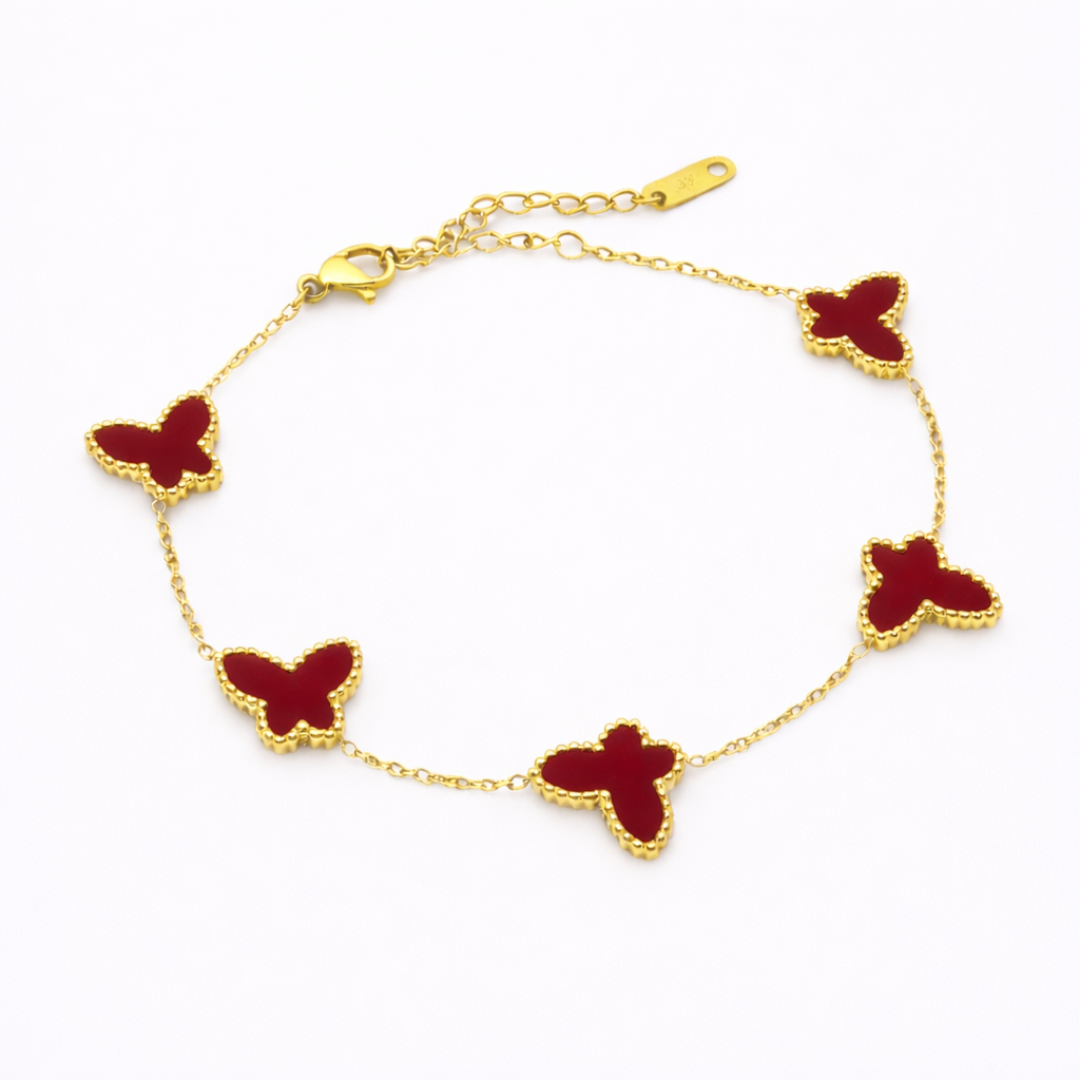 Emaralda Bracelet - Multiple Butterfly Bracelet