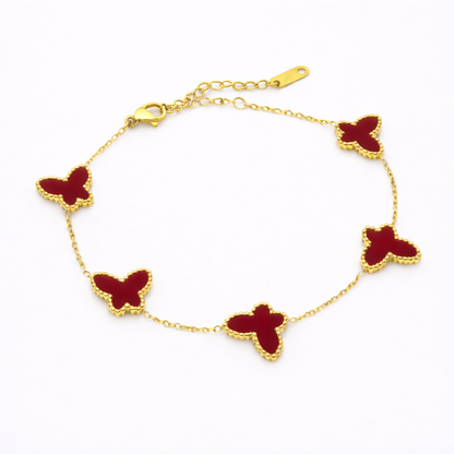 Emaralda Bracelet - Multiple Butterfly Bracelet