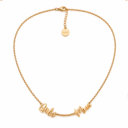 Dorothy | Gold Plated Multiple Name Personalised Necklace