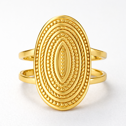 Penelope | Gold Plated Bohemian Resizable Ring