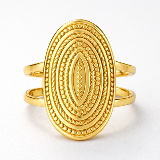 Penelope | Gold Plated Bohemian Resizable Ring