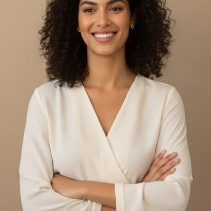 Petrova | Gold Plated Four-Leaf Clover Stud Earrings