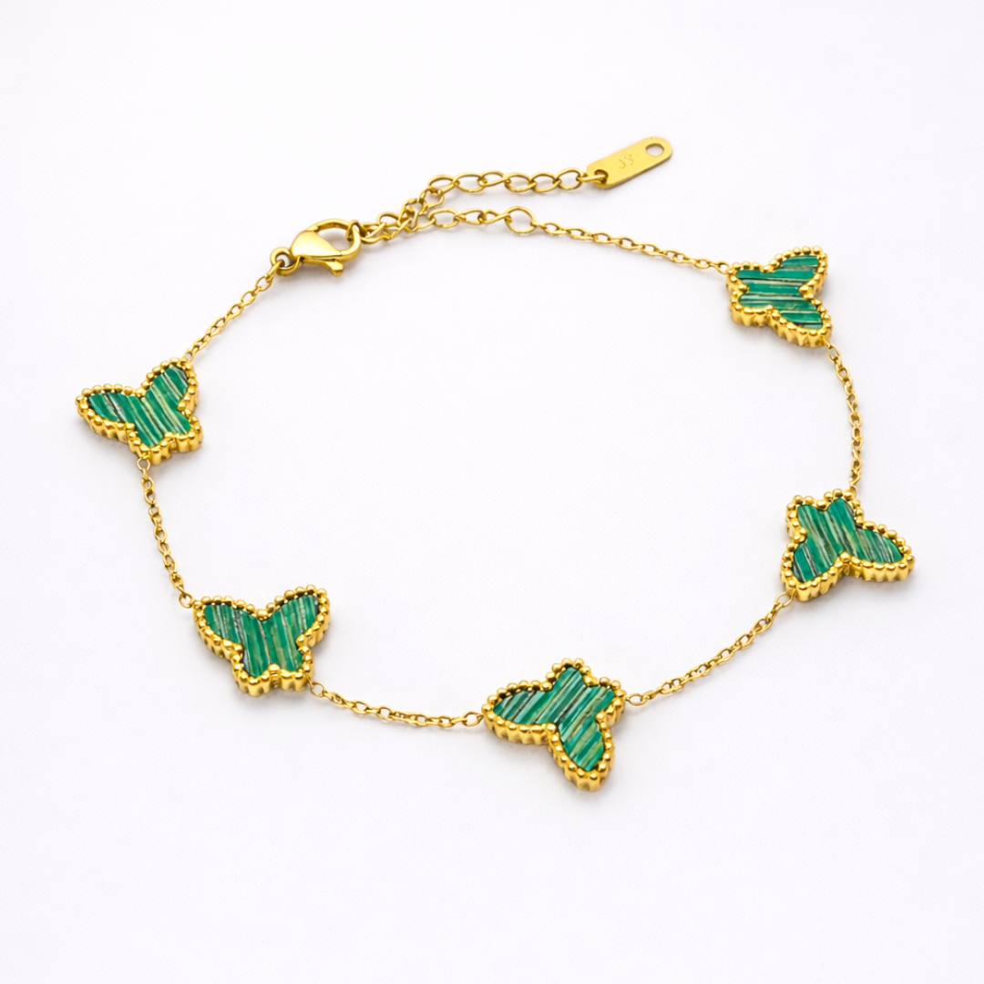 Emaralda Bracelet - Multiple Butterfly Bracelet