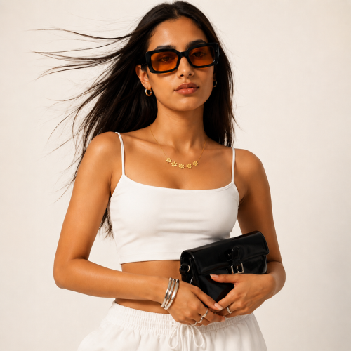 Lilliana | Gold-Plated Fiorella Necklace