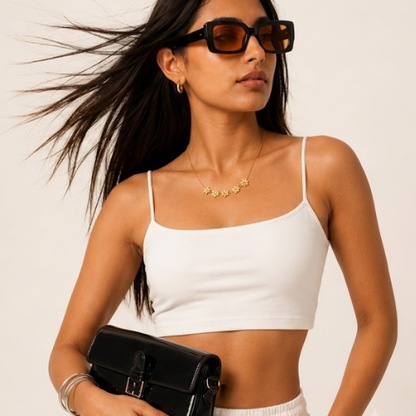 Lilliana | Gold-Plated Fiorella Necklace