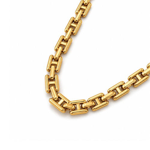 Beatrice | Gold Plated Cuban Choker Necklace