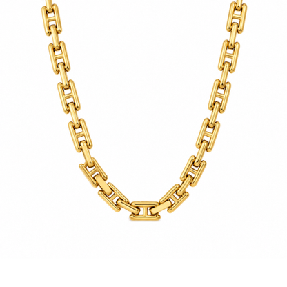 Beatrice | Gold Plated Cuban Choker Necklace