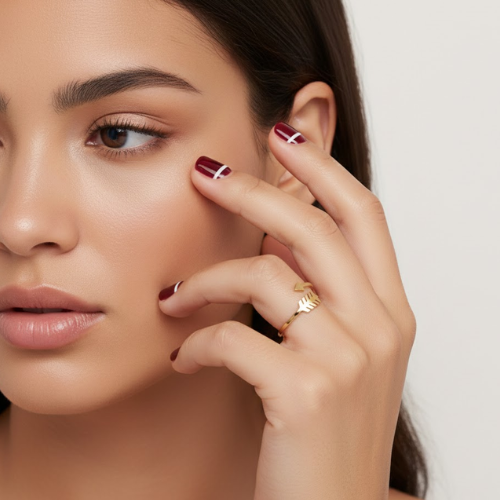 Donna | Gold Plated Arrow Resizable Ring