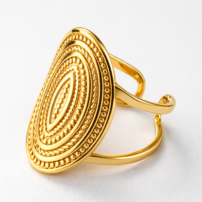 Penelope | Gold Plated Bohemian Resizable Ring