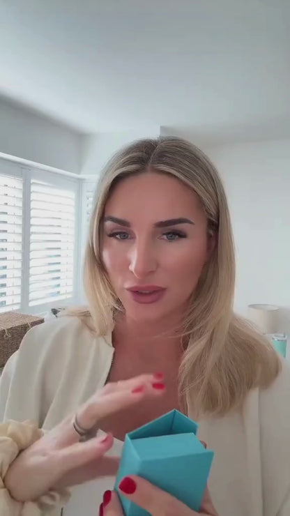 Avril Personalised Red Clover Name Necklace